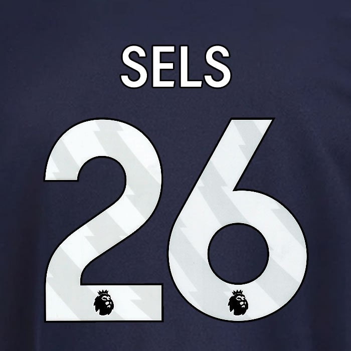 2025 2026 OFFICIAL NOTTINGHAM SELS 26 WHITE 3RD PLAYER SIZE NAMESET