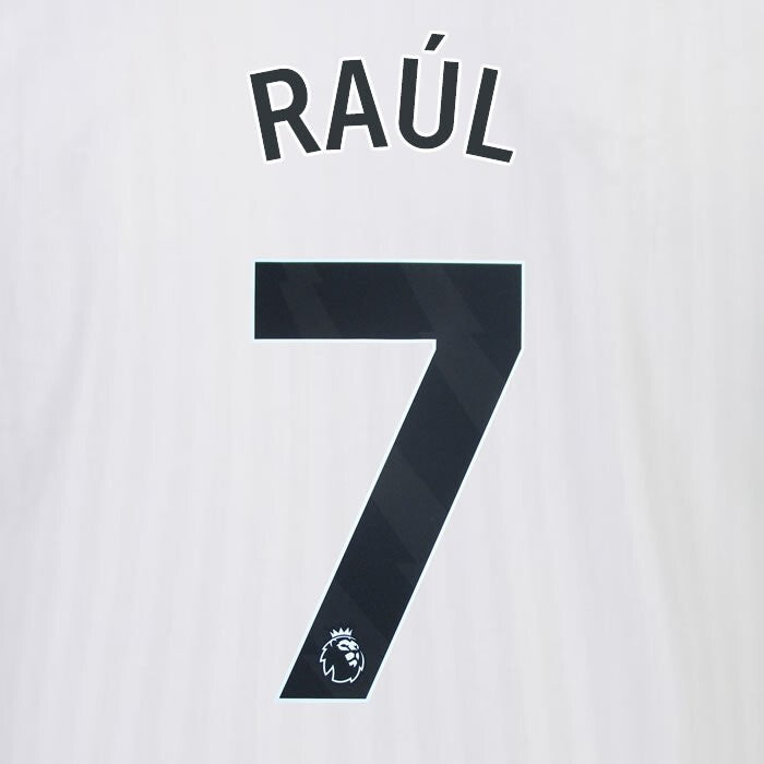 2023 2024 OFFICIAL FULHAM AVERY DENNISON RAUL 7 HOME PLAYER SIZE NAMESET