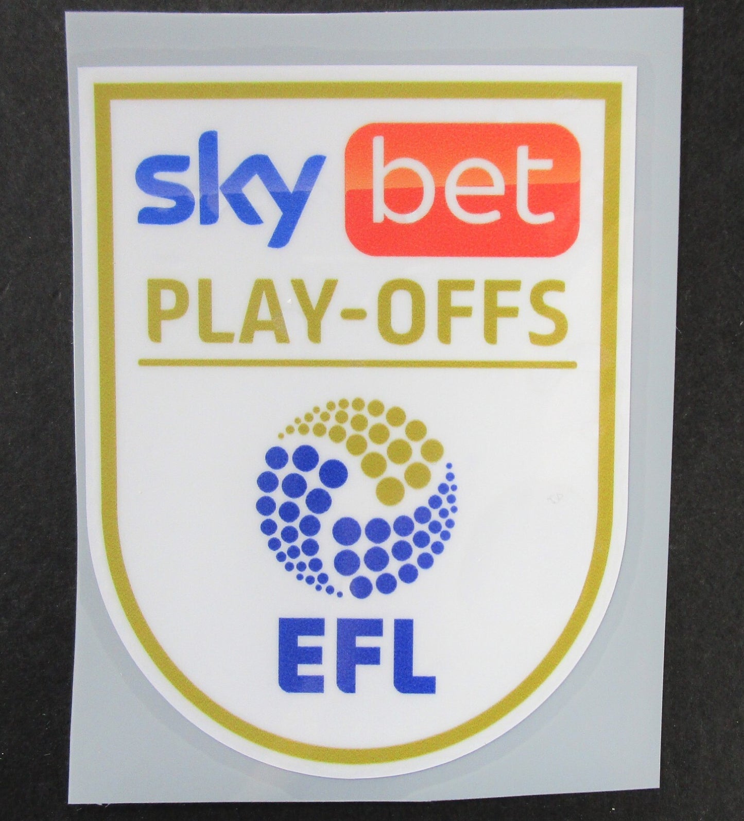 Official 2018 2020 EFL CHAMPIONSHIP SKY BET PLAY-OFFS SLEEVE PATCH PLAYER ISSUE