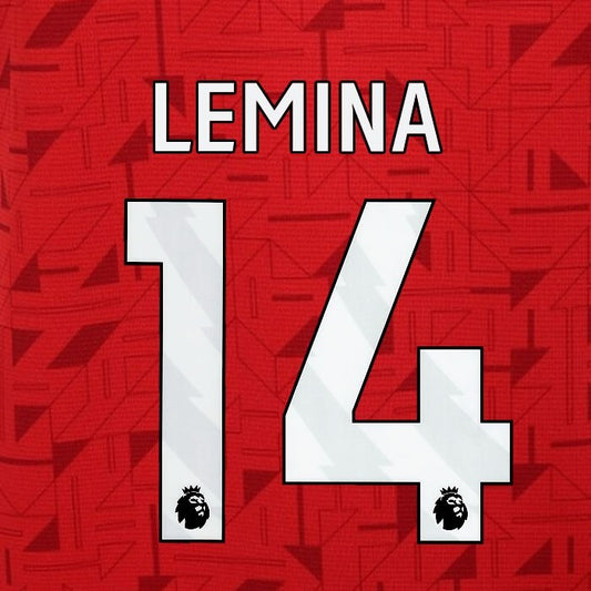 2023 2024 WOLVES AWAY LEMINA 14 OFFICIAL WHITE PLAYER SIZE NAMESET
