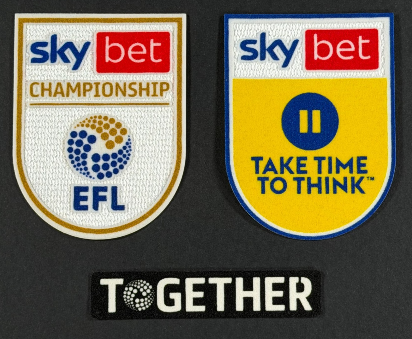 22 23 EFL SKY BET CHAMPIONSHIP OFFICIAL CHAMPIONSHIP SLEEVE PATCH SET