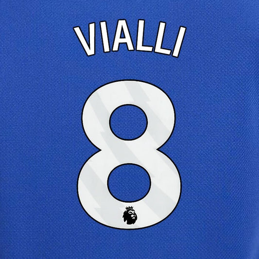 2023 2024 OFFICIAL CHELSEA VIALLI 8 WHITE HOME PLAYER SIZE NAMESET