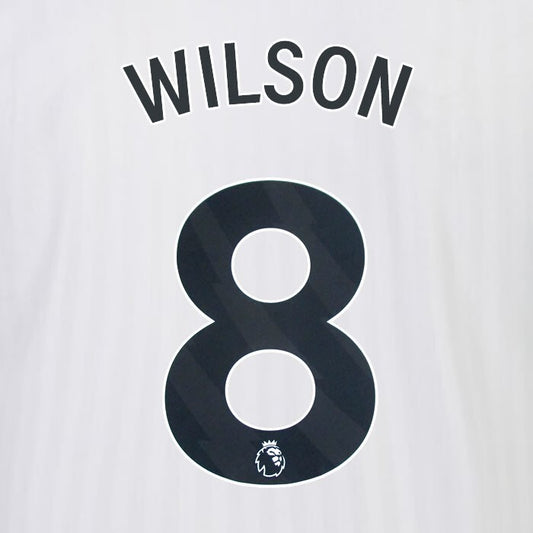 2023 2024 OFFICIAL FULHAM AVERY DENNISON WILSON 8 HOME PLAYER SIZE NAMESET