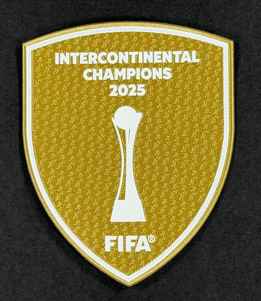 2025 - 2026 OFFICIAL INTERCONTINENTAL CHAMPIONS 2025 PSG PATCH PLAYER SIZE 70MM