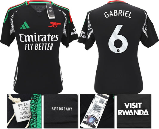BNWT 2024/2025 ARSENAL F.C. ADIDAS AWAY SHIRT GABRIEL 6