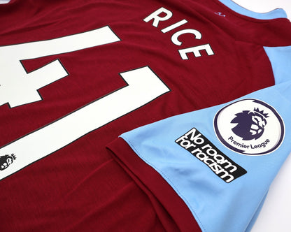 BNWT 2020 2021 UMBRO WEST HAM HOME SHIRT RICE 41 + PATCHES
