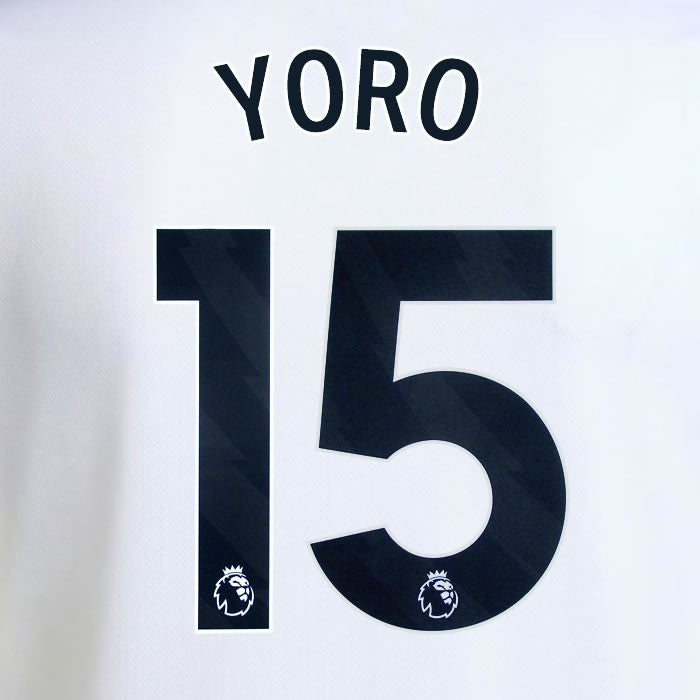 2025 2026 MANCHESTER UNITED YORO 15 AWAY BLACK PLAYER SIZE NAMESET