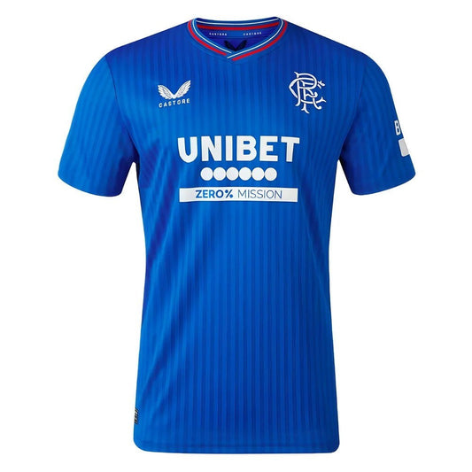 BNWT 2023 2024 RANGERS CASTORE HOME FOOTBALL SHIRT MEN'S
