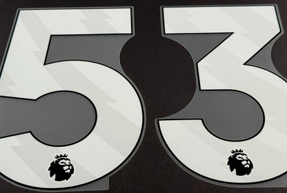 ARSENAL 2024/25 NWANERI 53 OFFICIAL AVERY DENNISON WHITE PLAYER SIZE NAME SET