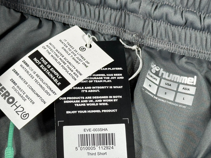 BRAND NEW 2020 2021 HUMMEL EVERTON 3RD FOOTBALL SHORTS #5 MENS MEDIUM