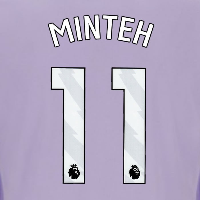 2025 2026 OFFICIAL BRIGHTON MINTEH 11 AWAY WHITE PLAYER SIZE NAMESET