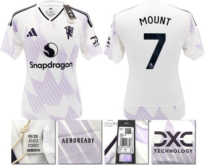 BNWT 25 26 MANCHESTER UNITED ADIDAS AWAY SHIRT MOUNT 7 + PATCHES