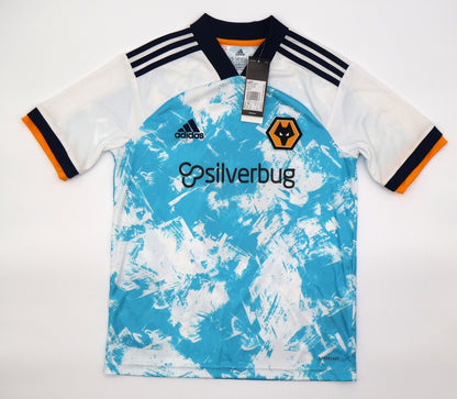 BNWT 2020 2021 WOLVES AWAY ADIDAS FOOTBALL SHIRT NEVES 8 KIDS 13-14 YEARS
