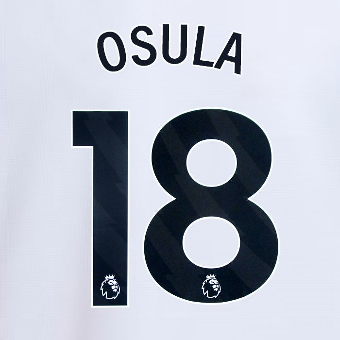 2024 2025 NEWCASTLE OSULA 18 OFFICIAL BLACK 3RD PLAYER SIZE NAME SET