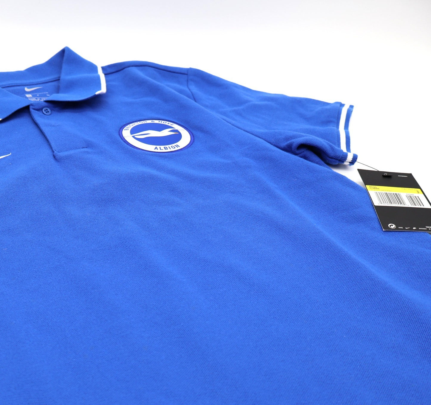BNWT BRIGHTON FC NIKE HOME POLO SHIRT MENS SIZE SMALL