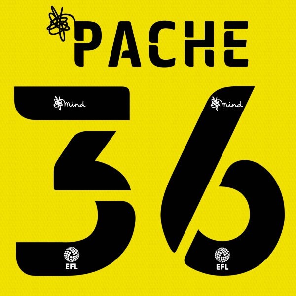 BARNSLEY 2020 2021 OFFICIAL PATCHE 36 3RD PLAYER SIZE NAME SET