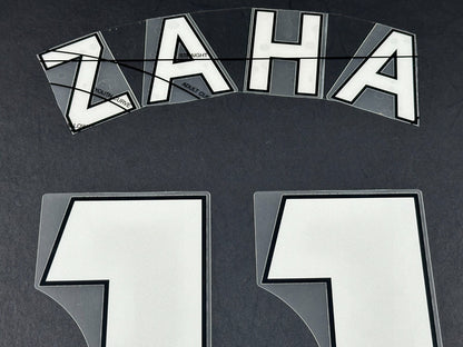 2022 2023 OFFICIAL CRYSTAL PALACE 11 WHITE HOME PLAYER SIZE NAMESET
