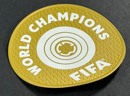 OFFICIAL FIFA CLUB WORLD CUP 2025 WINNERS PATCH - GOLD - 75MM  (CHELSEA FC)