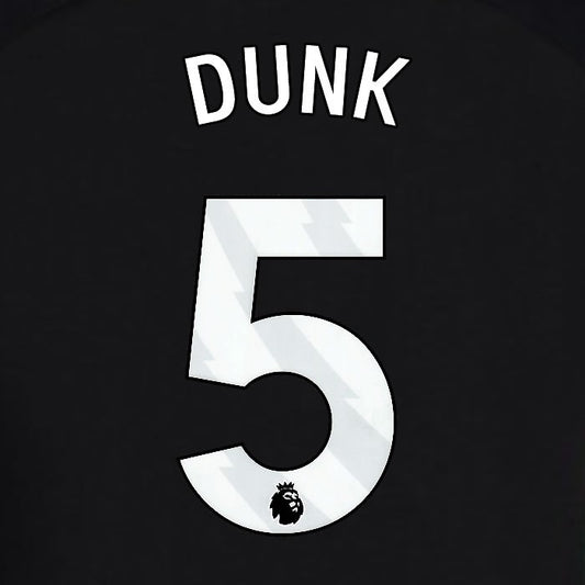 2024 2025 OFFICIAL BRIGHTON DUNK 5 3RD WHITE PLAYER SIZE NAMESET
