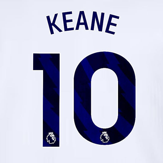 2024 2025 TOTTENHAM KEANE 10 BLUE HOME PLAYER SIZE NAME SET