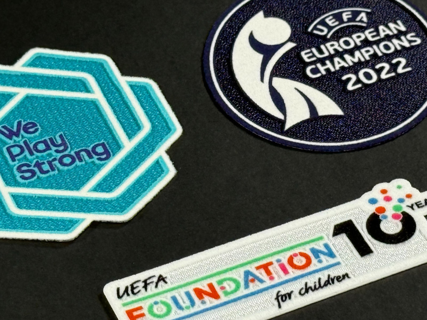2025 OFFICIAL SPORTING ID WOMENS CHAMPIONS (2022) SLEEVE PATCH SET