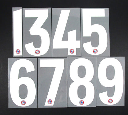 2018 2020 OFFICIAL SPORTING ID BAYERN MUNICH 3RD HOME PLAYER SIZE SHIRT NUMBERS