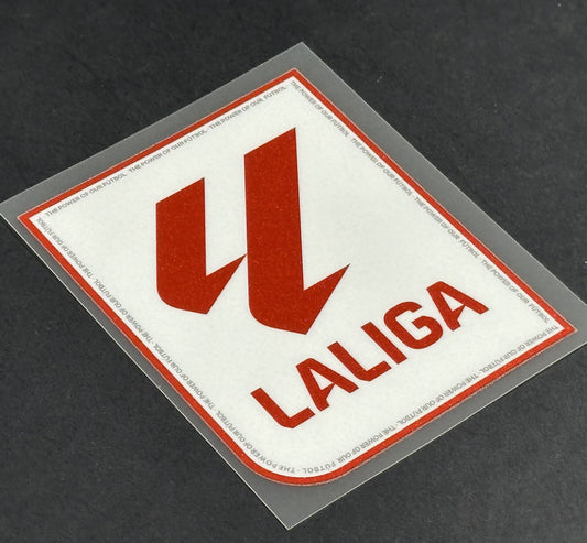 2023 2024 2025 OFFICIAL LA LIGA SLEEVE PATCH PLAYER SIZE