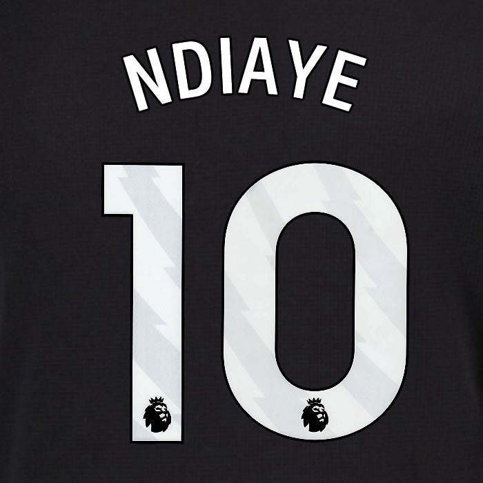 2025 2026 EVERTON NDIAYE 10 OFFICIAL WHITE 3RD PLAYER SIZE NAMESET