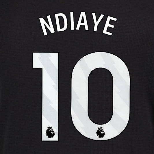2025 2026 EVERTON NDIAYE 10 OFFICIAL WHITE 3RD PLAYER SIZE NAMESET