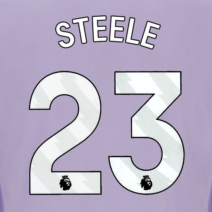 2025 2026 OFFICIAL BRIGHTON STEELE 23 AWAY WHITE PLAYER SIZE NAMESET