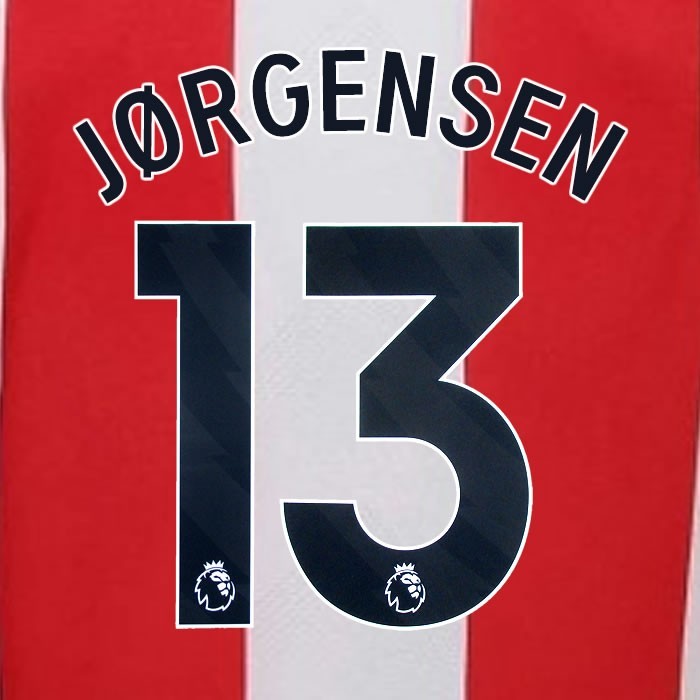 2023 2024 BRENTFORD JORGENSEN 13 OFFICIAL BLACK HOME PLAYER SIZE NAMESET
