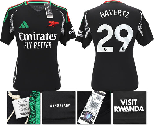 BNWT 2024/2025 ARSENAL F.C. ADIDAS AWAY SHIRT HAVERTZ 29