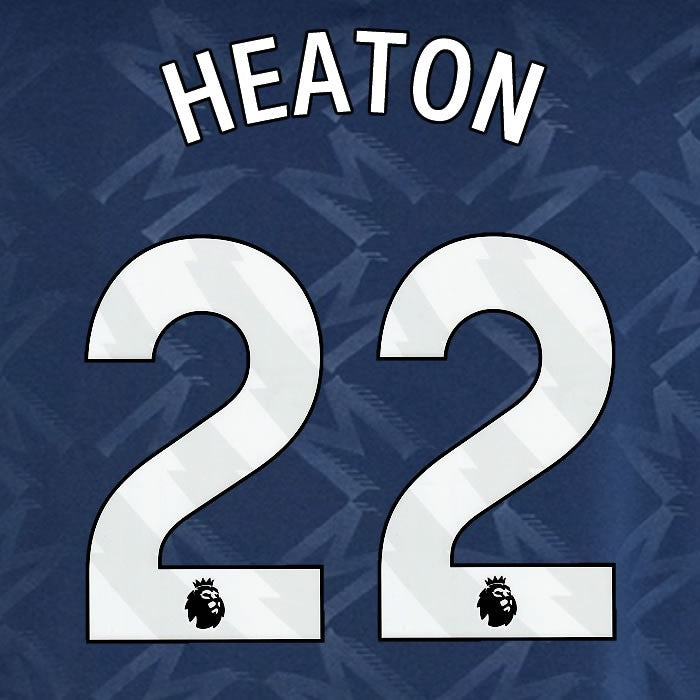 2024 2025 MANCHESTER UNITED HEATON 22 AWAY WHITE PLAYER SIZE NAMESET