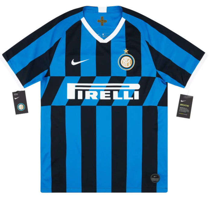 INTER MILAN HOME SHIRT 2019-2020 ERIKSEN 24 SIZE MEDIUM OFFICIAL NIKE ITEM