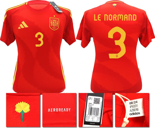 BNWT 2024 2025 SPAIN ADIDAS HOME SHIRT LE NORMAND 3 MEN'S