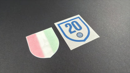 2024 2025 INTER MILAN COMMEMORATIVE PATCH 20th ANNIVERSARY  ( SCUDETTO) 70MM