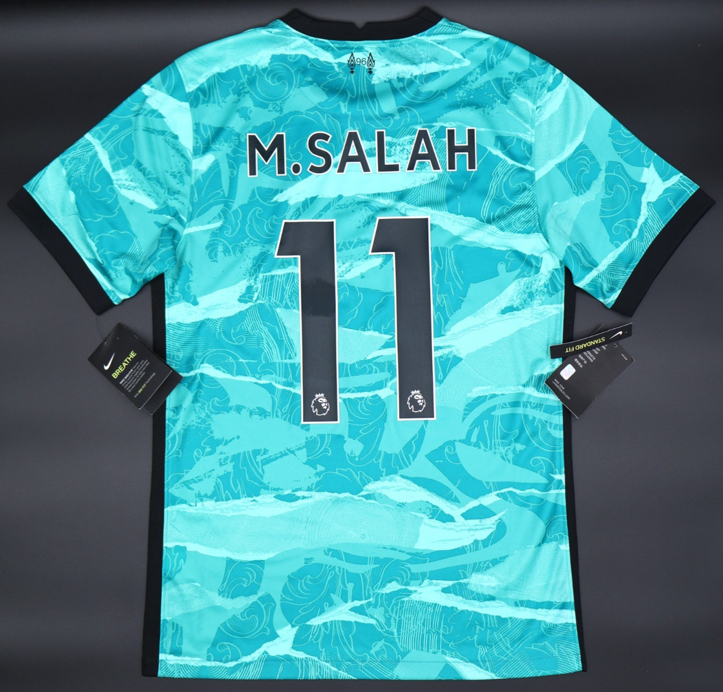 BRAND NEW LIVERPOOL NIKE AWAY FOOTBALL SHIRT M. SALAH 11 MENS