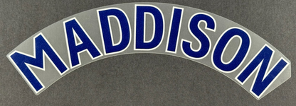 TOTTENHAM 24/25 MADDISON OFFICIAL AVERY DENNISON BLUE PLAYER SIZE NAME ONLY