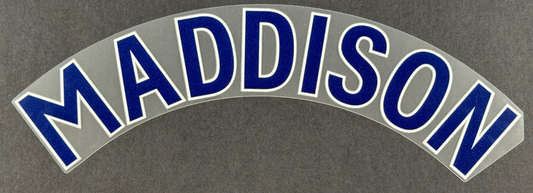 TOTTENHAM 24/25 MADDISON OFFICIAL AVERY DENNISON BLUE PLAYER SIZE NAME ONLY