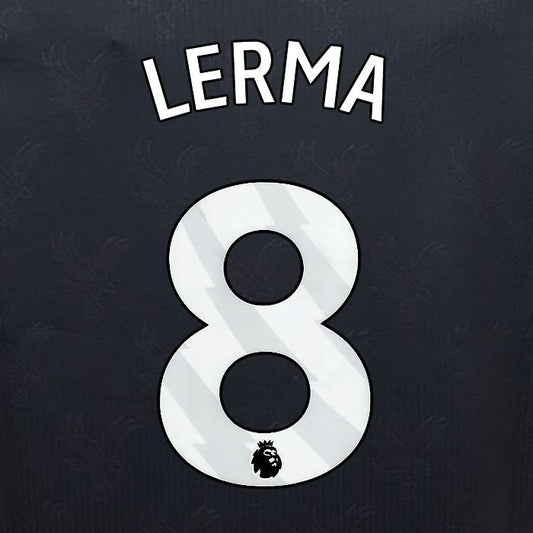 2024 2025 OFFICIAL CRYSTAL PALACE LERMA 8 WHITE 3RD PLAYER SIZE NAMESET