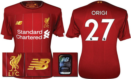 BNWT 2019 2020 NEW BALANCE LIVERPOOL HOME SHIRT ORIGI 27 MENS