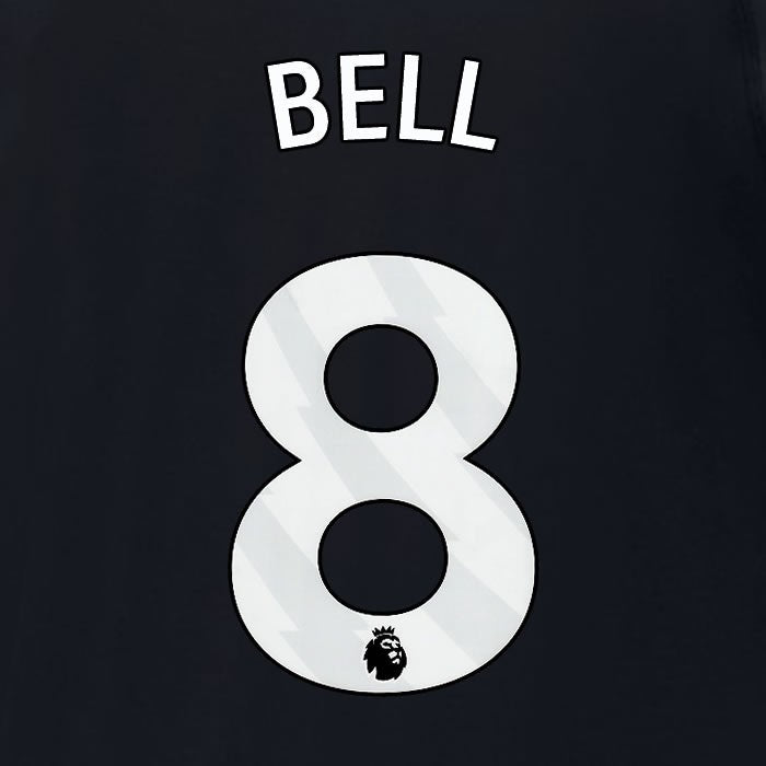 2023 2024 MAN CITY BELL 8 WHITE 3RD PLAYER SIZE NAME SET