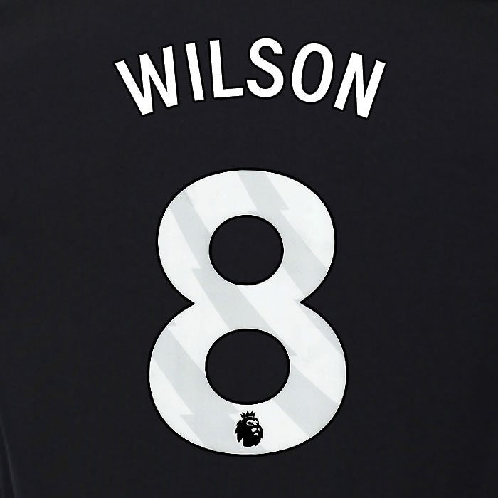 2025 2026 OFFICIAL FULHAM WILSON 8 WHITE 3RD PLAYER SIZE NAMESET