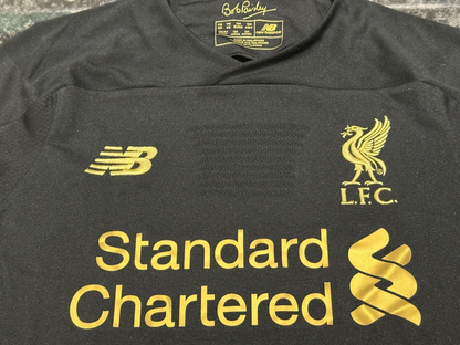 BNWT 2019 2020 NEW BALANCE LIVERPOOL GOALKEEPER SHIRT A BECKER 1 KIDS 9-10 YEARS
