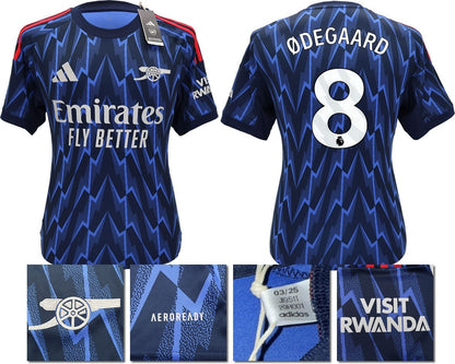 BNWT 2025/2026 ARSENAL F.C. ADIDAS AWAY SHIRT ODEGAARD 8