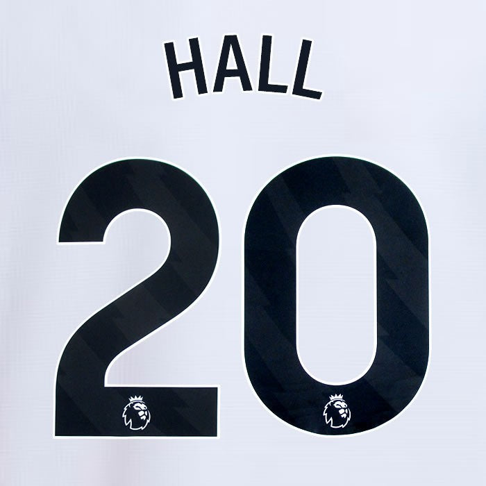 2024 2025 NEWCASTLE HALL 20 OFFICIAL BLACK 3RD PLAYER SIZE NAME SET