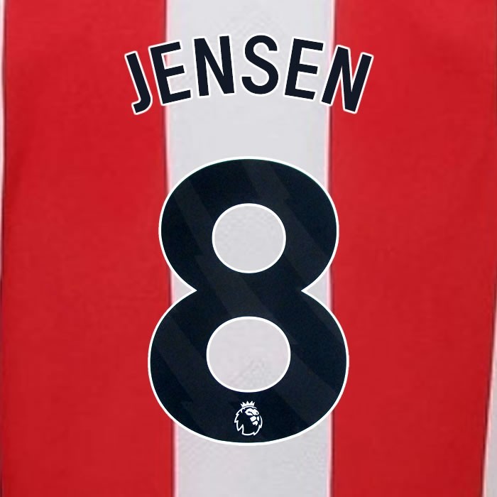 2023 2024 BRENTFORD JENSEN 8 OFFICIAL BLACK HOME PLAYER SIZE NAMESET
