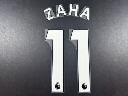 2022 2023 OFFICIAL CRYSTAL PALACE 11 WHITE HOME PLAYER SIZE NAMESET
