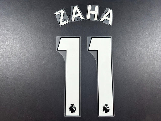 2022 2023 OFFICIAL CRYSTAL PALACE 11 WHITE HOME PLAYER SIZE NAMESET