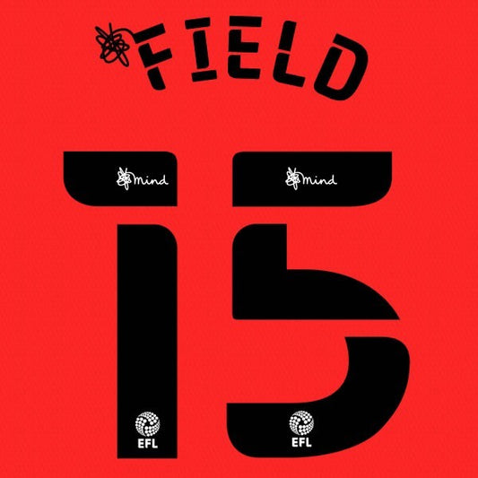 QPR 2020 2021 OFFICIAL FIELD 15 AWAY PLAYER SIZE NAME SET